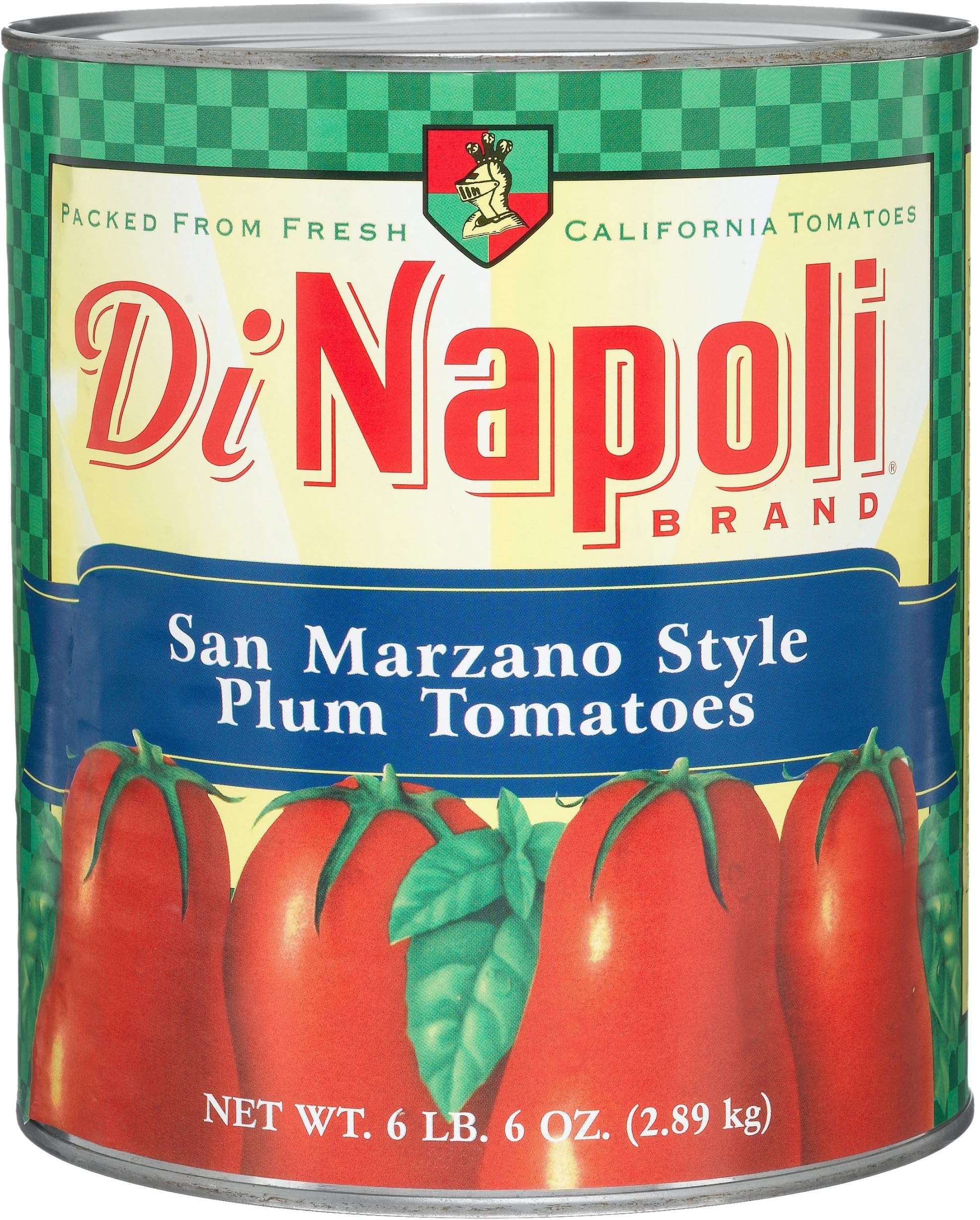 Di Napoli Italian Style Plum Tomatoes, 102-Ounce Cans (Pack of 2)