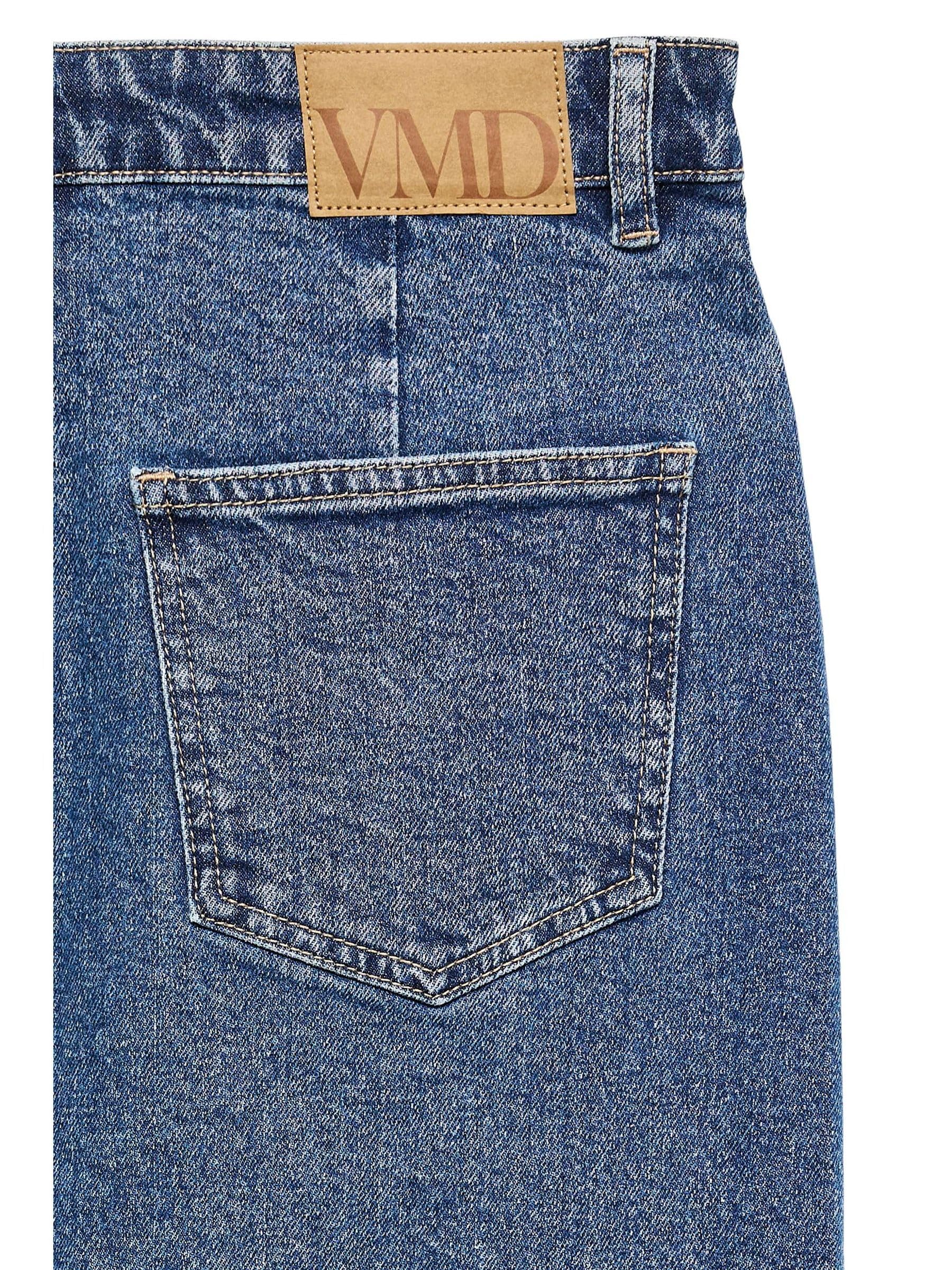VERO MODA Denim Skirt VMVERI High Waist Midi Skirt