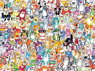 Ceaco - One Hundred and One - One Hundred Cats and a Fish - 300 Piece Jigsaw Puzzle