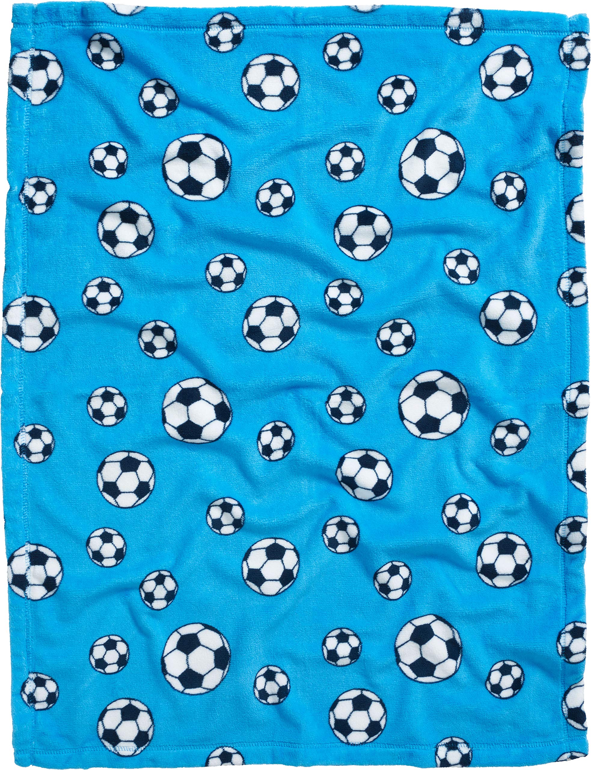 Playshoes Coperta in Pile Coperta Neonato, Pile Bebè, Plaid in Pile, Versatile Coperta Coccolone per Bambini e Bambine, 75 x 100 cm