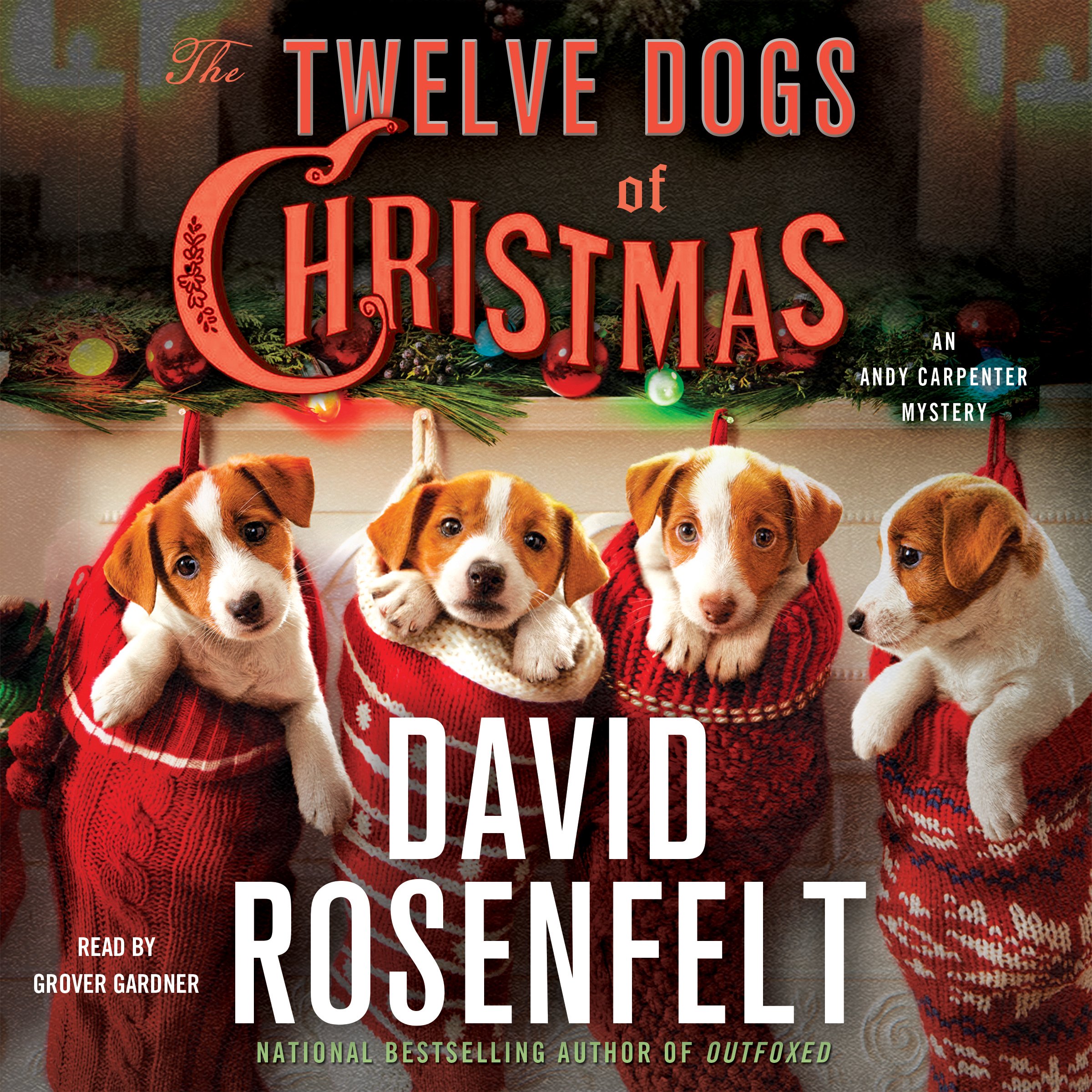 Cover art for The Twelve Dogs of Christmas