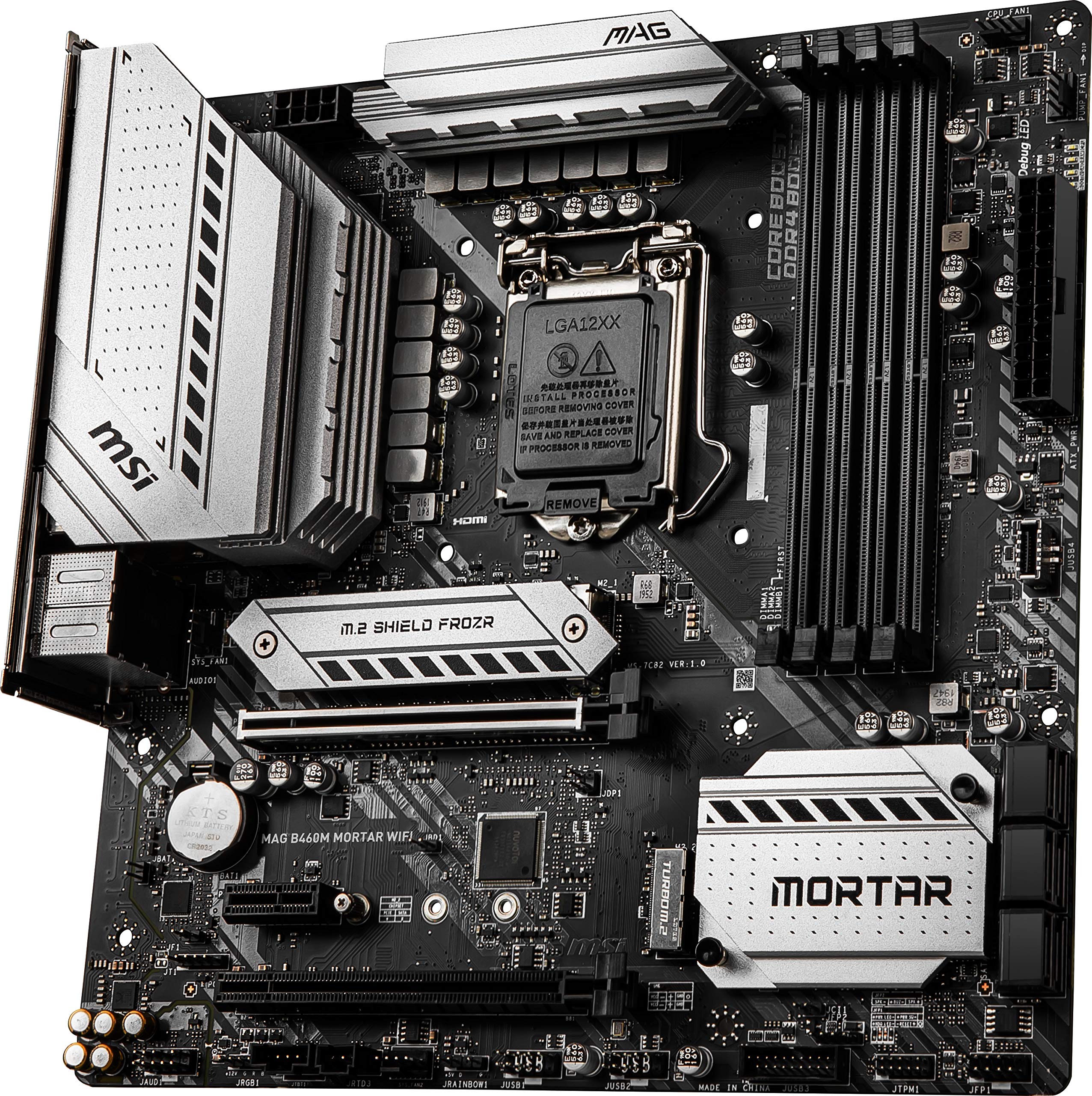 Amazon.co.jp: MSI MAG B460M MORTAR WIFI Motherboard MicroATX