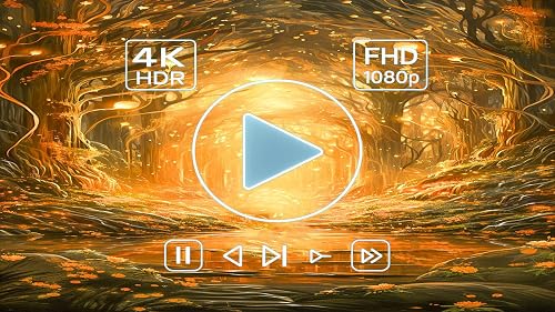 Golden Fairy Forest – Enchanted Ambience For Fire TV – vue 9