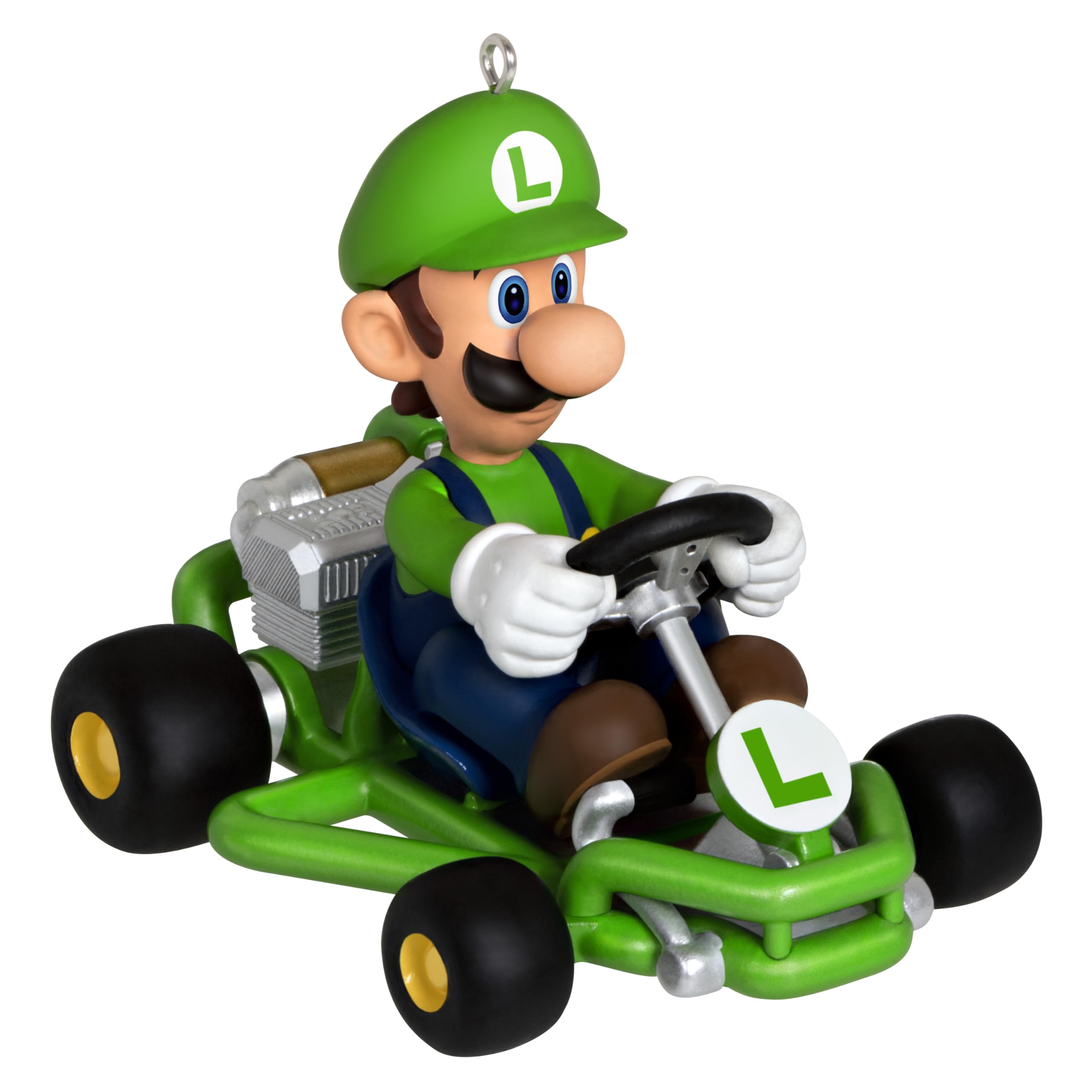 Hallmark Keepsake Mario Kart Luigi Christmas Ornament, Nintendo Gifts For Gamers