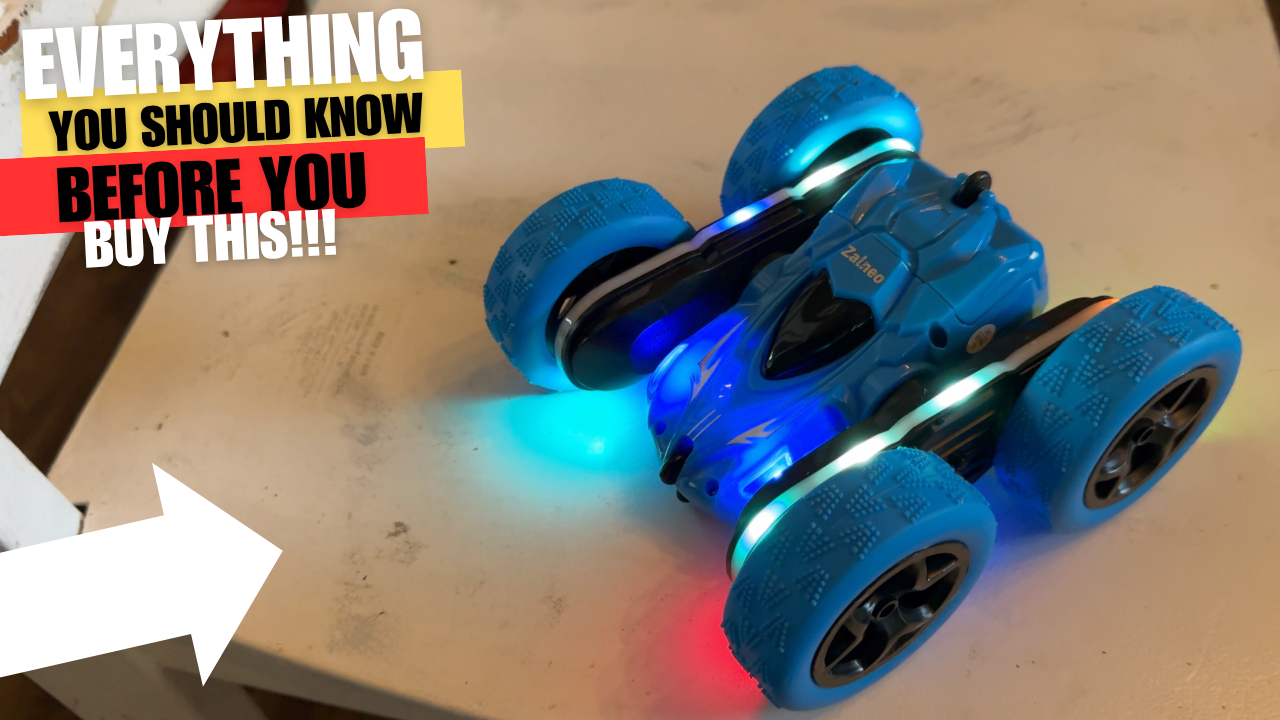 Watch EVERYTHING to know BEFORE you buy this stunt RC car... on Amazon Live