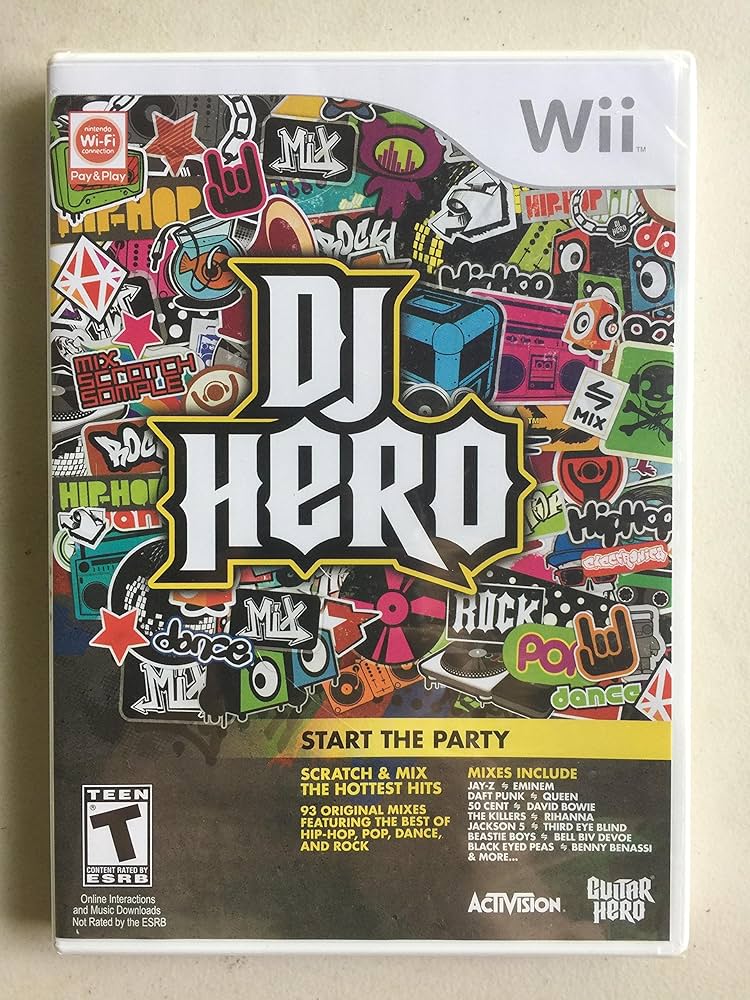 Nintendo Switch DJ Hero DJ Hero (Sw): Nintendo Wii: Video Games - Amazon.ca
