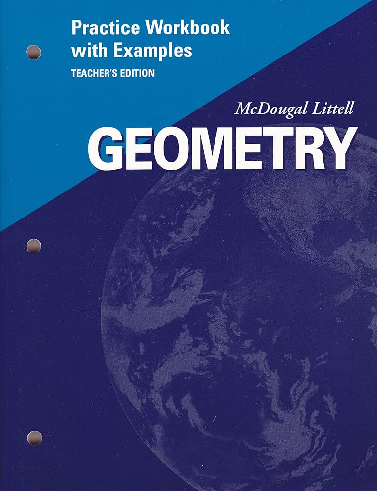 Amazon.com: McDougal Littell Geometry Practice Workbook with