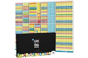 2210 Small Icons Productivity Boosting Planner Stickers: A compact solution for enhanced planning