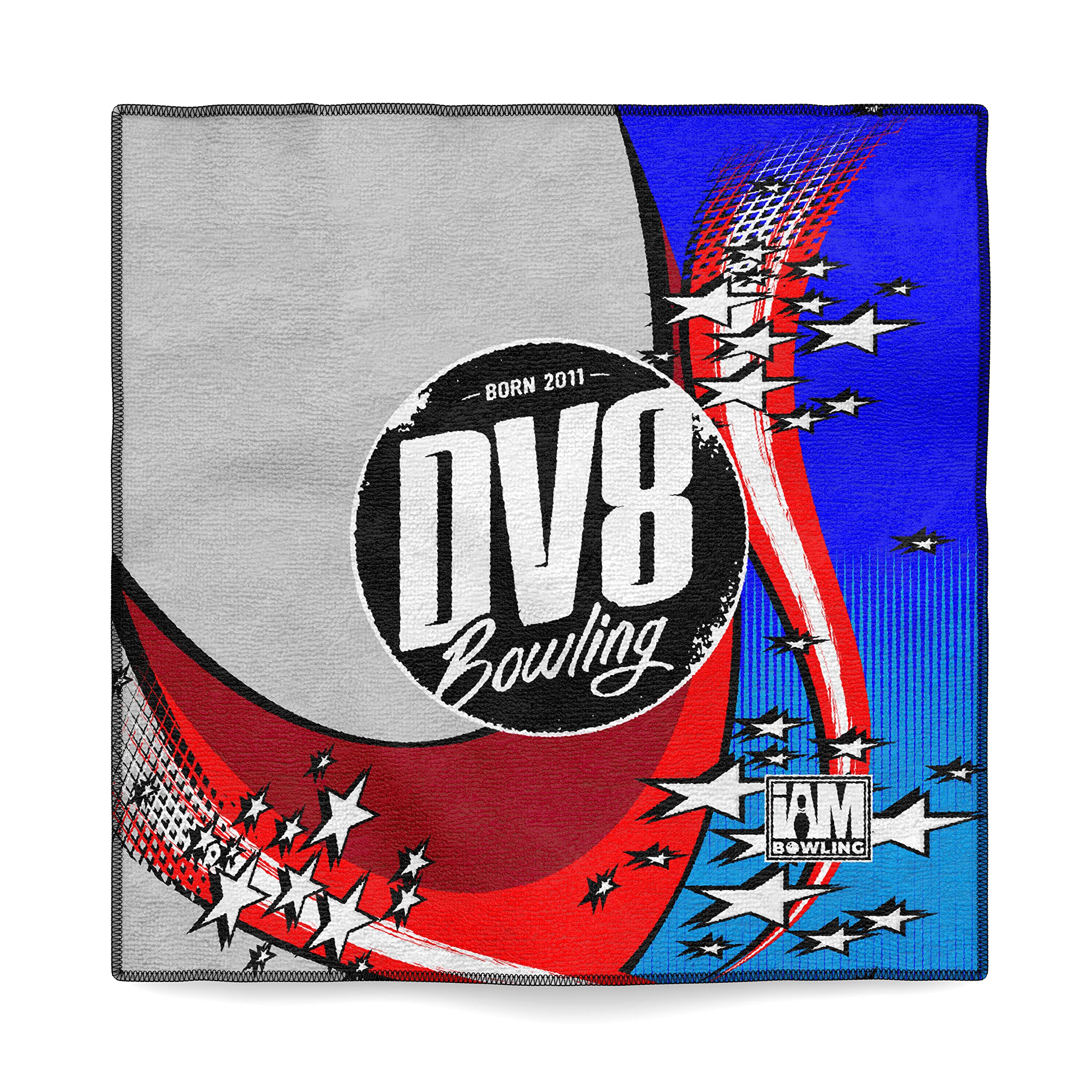Logo Infusion - Dye-Sublimated Microfiber Bowling Towel - One Sided Print - I AM Bowling 2022-DV8
