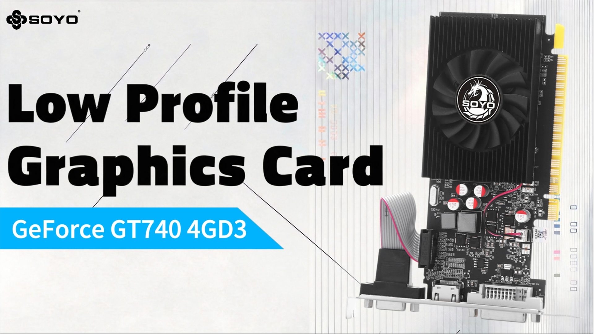 Amazon.com: SOYO GeForce GT 740 4GB Low Profile Graphics Card