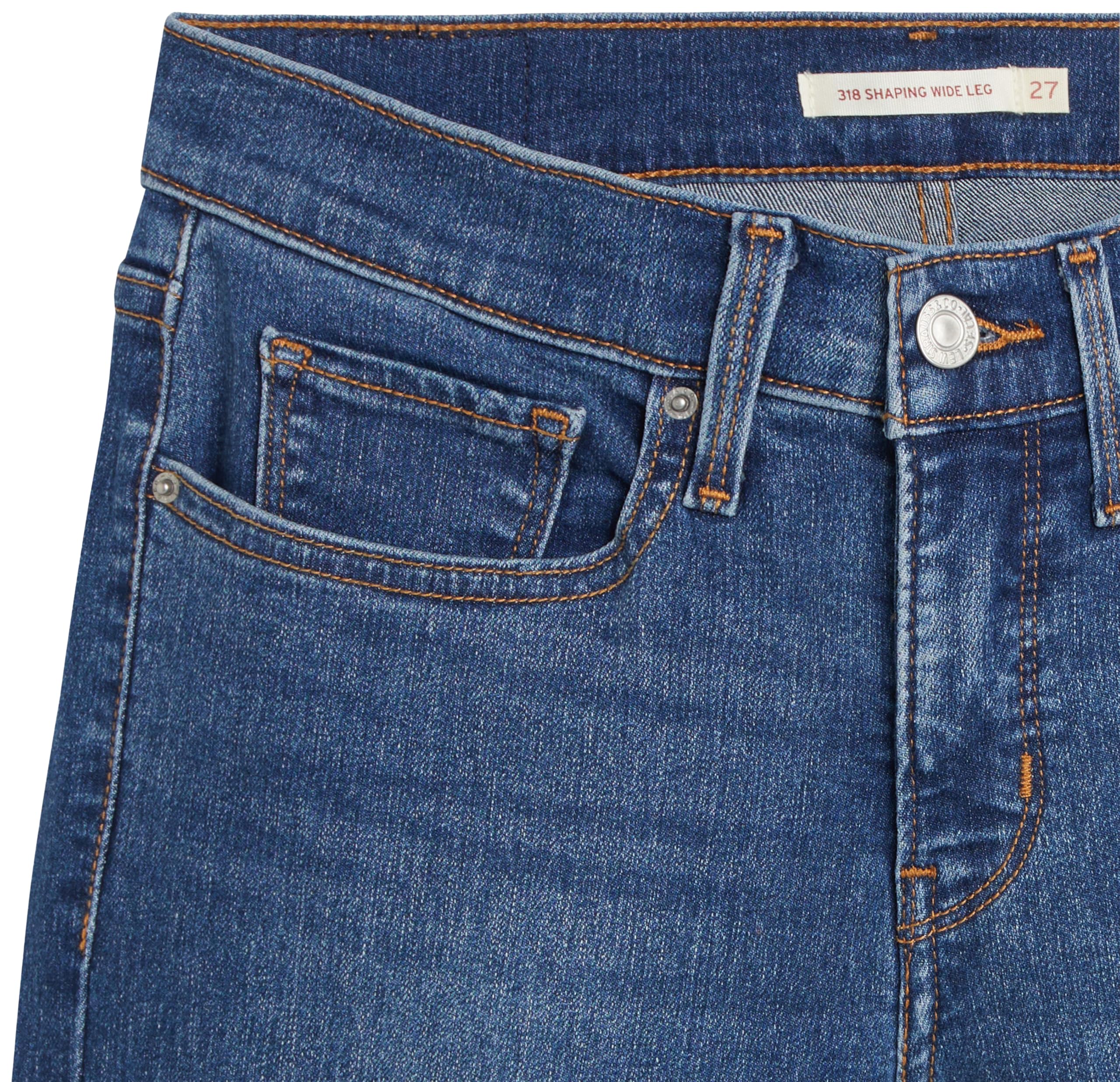 Levi's 318 Shaping Wide Leg - Dżins Kobiety