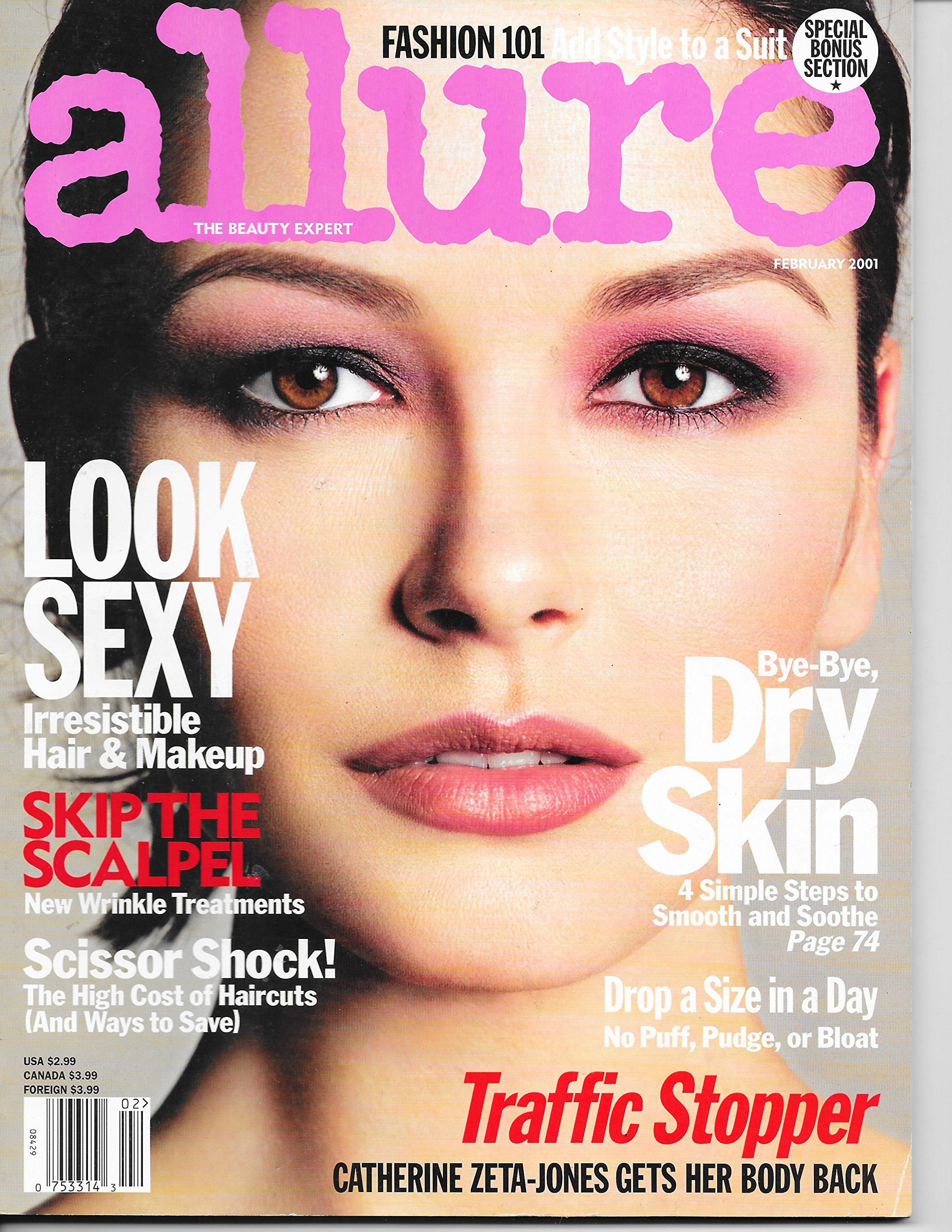 Amazon.com: Allure Magazine February 2001 Model Catherine