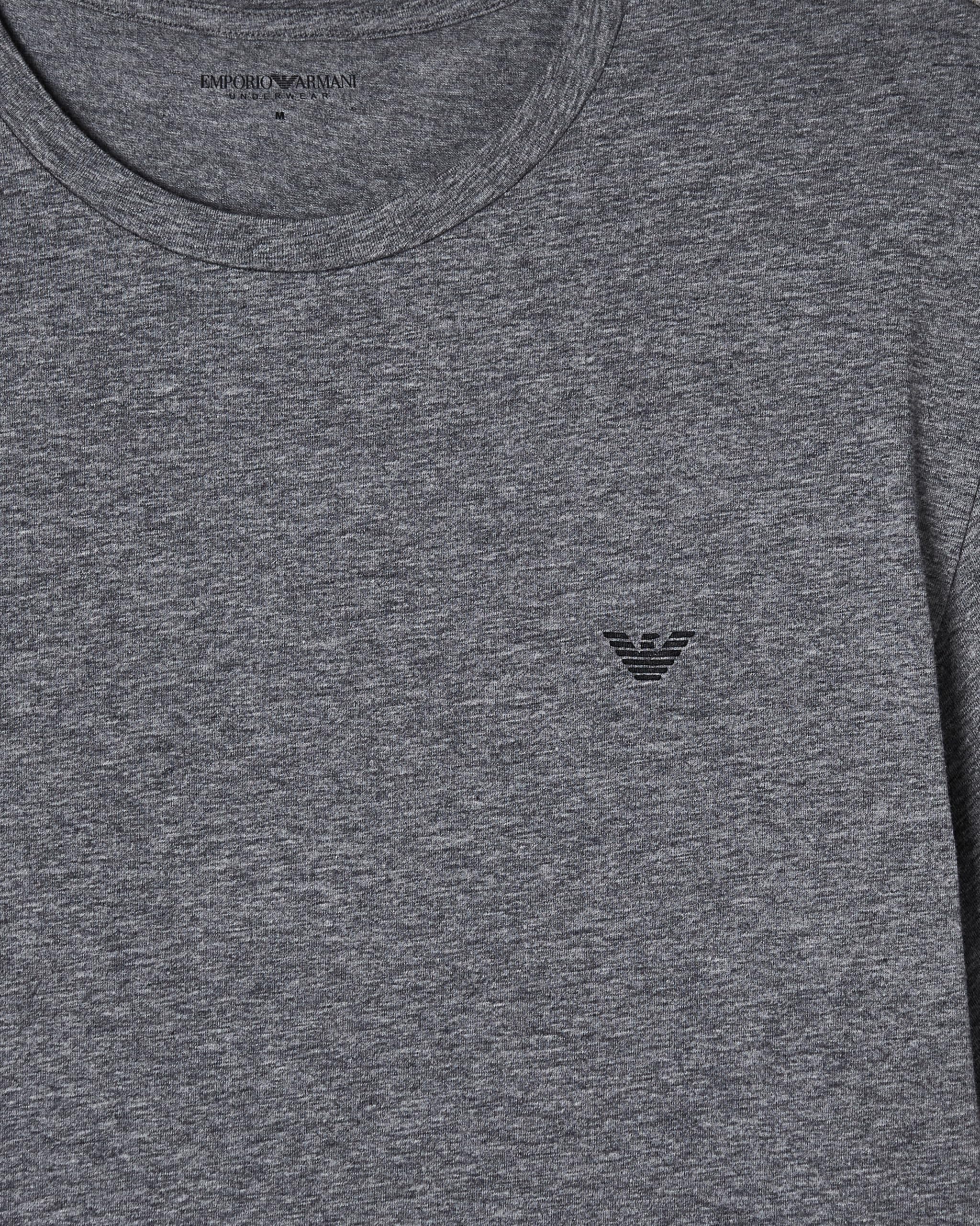 Emporio Armani T-Shirt+Shorts Pyjama Set di Pigiama Uomo (Pacco da 2)