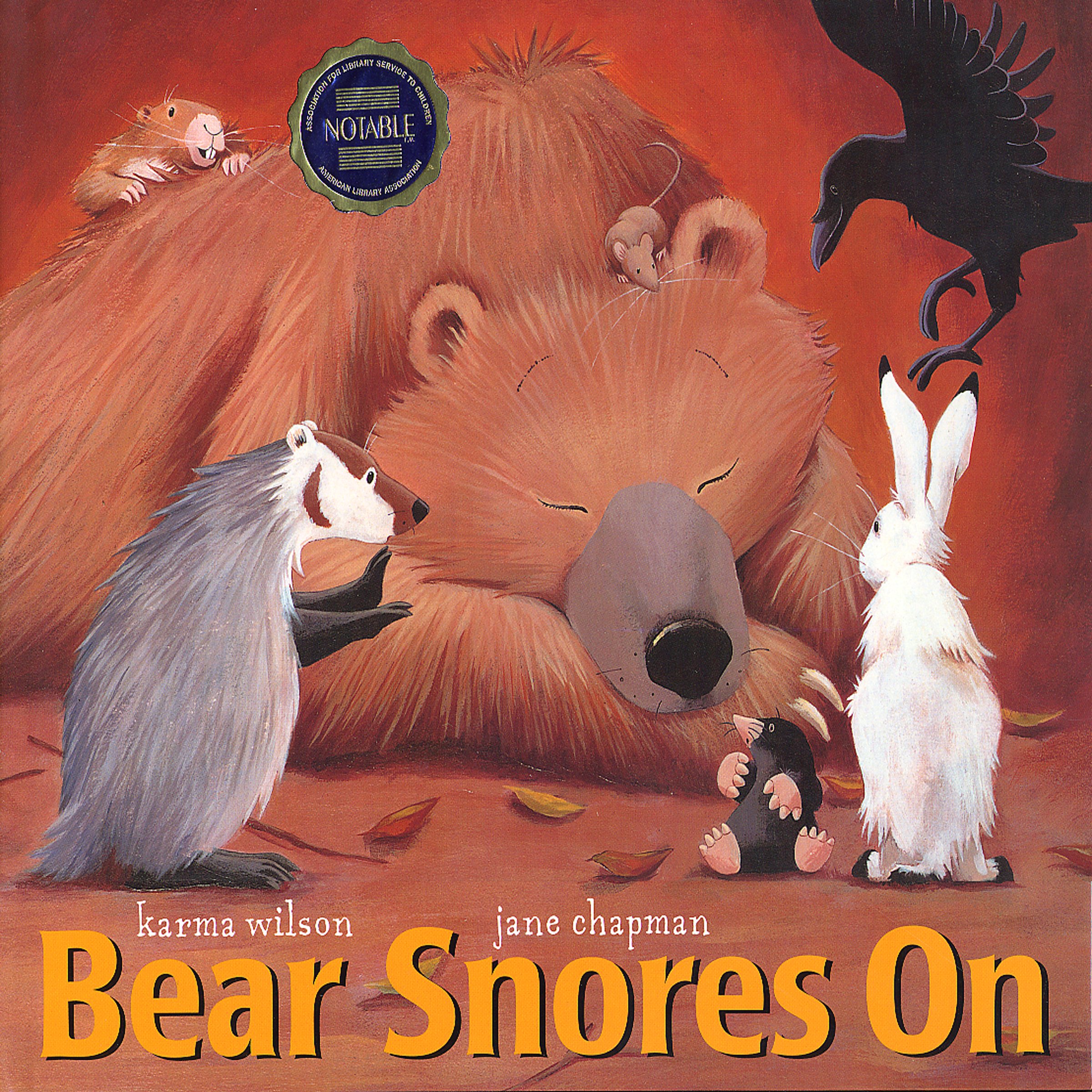 Cover art for Bear Snores On