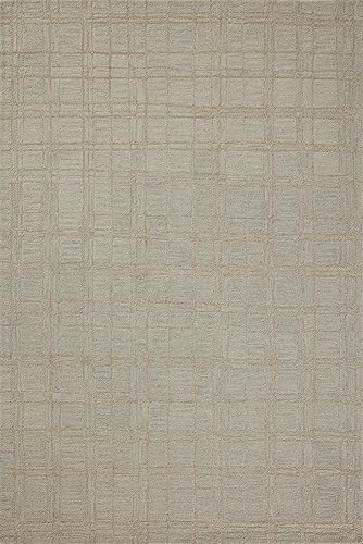 Miniatura 3 de Loloi Chris Loves Julia Polly Collection POL-09 - Alfombra de área de nieblatrigo de 7 pies y 9 pulgadas x 9 pies y 9 pulgadas