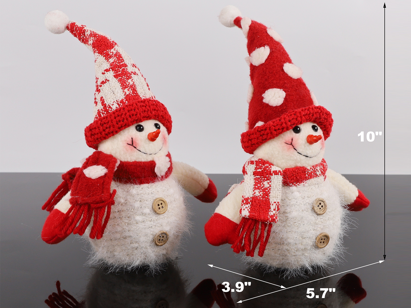 Amazon.com: Juegoal 2 Pack Christmas Table Decorations, 10 Inch