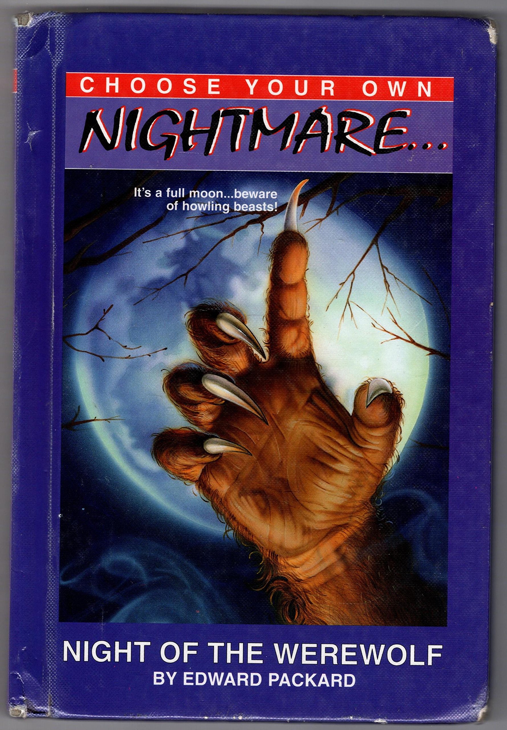 Book cover for Night of the Werewolf