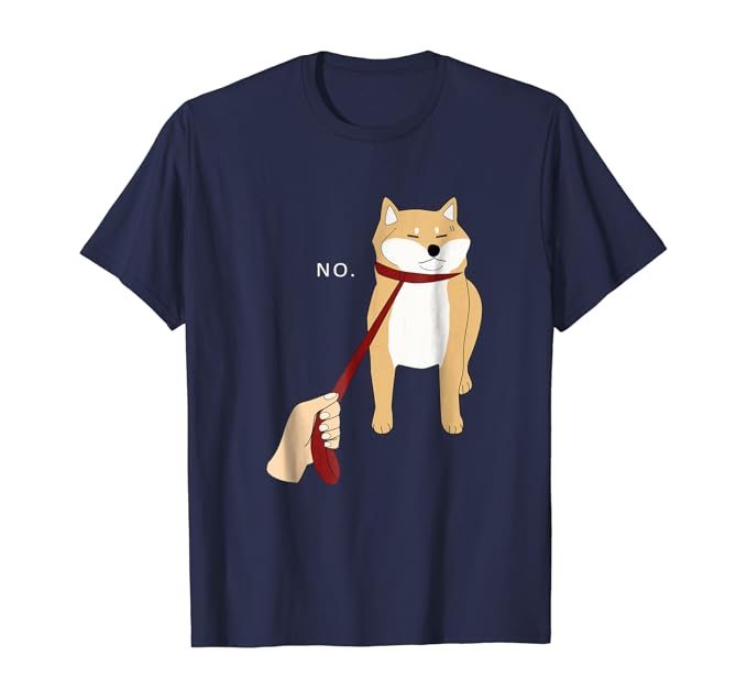 Cute Shiba Inu Shirt Nope Doge Meme T Shirt B Clothing Amazon Com