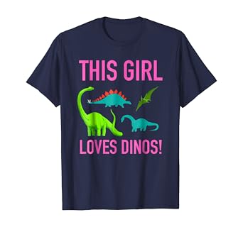 Dinosaur t shirt girl Clearance