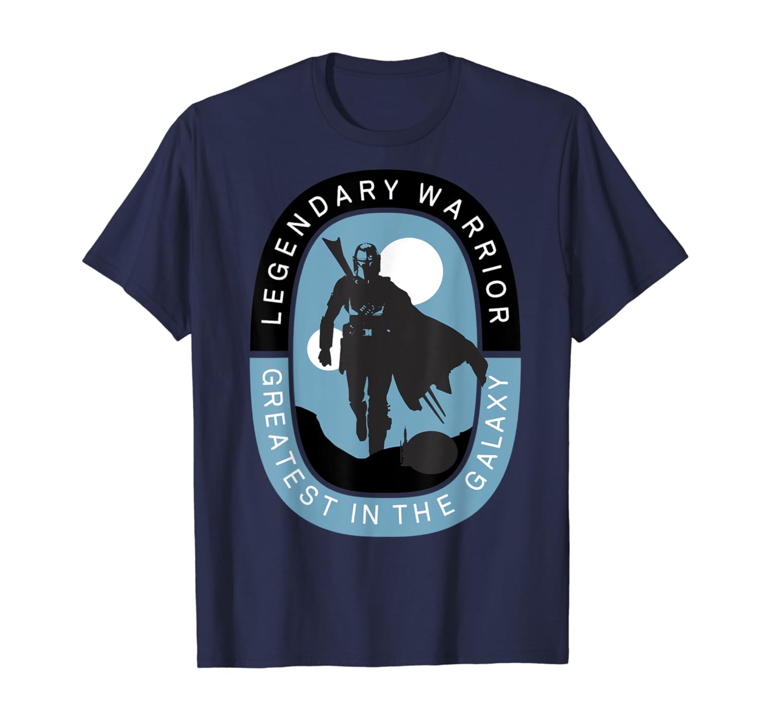 Star Wars The Mandalorian Legendary Warrior Badge T-Shirt