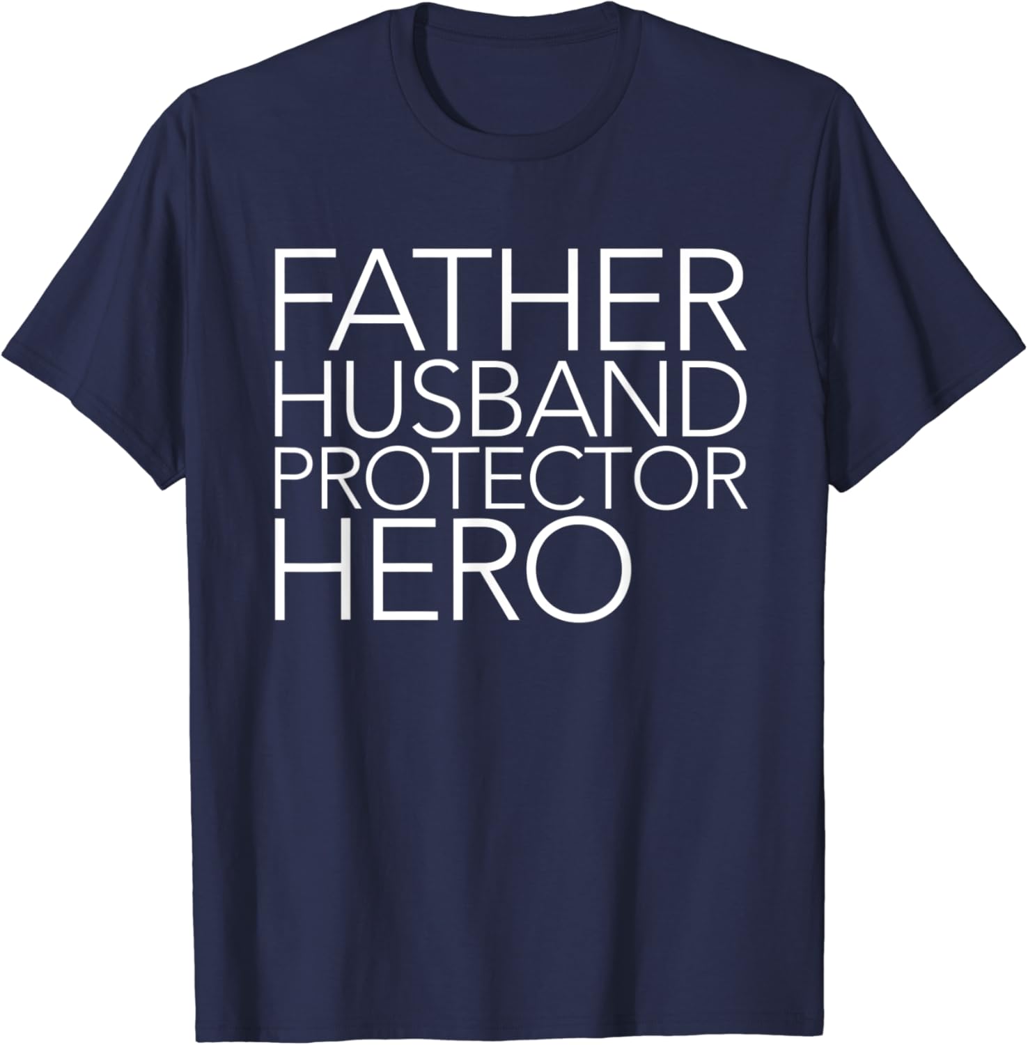 Father husband protector hero shirt Clearance