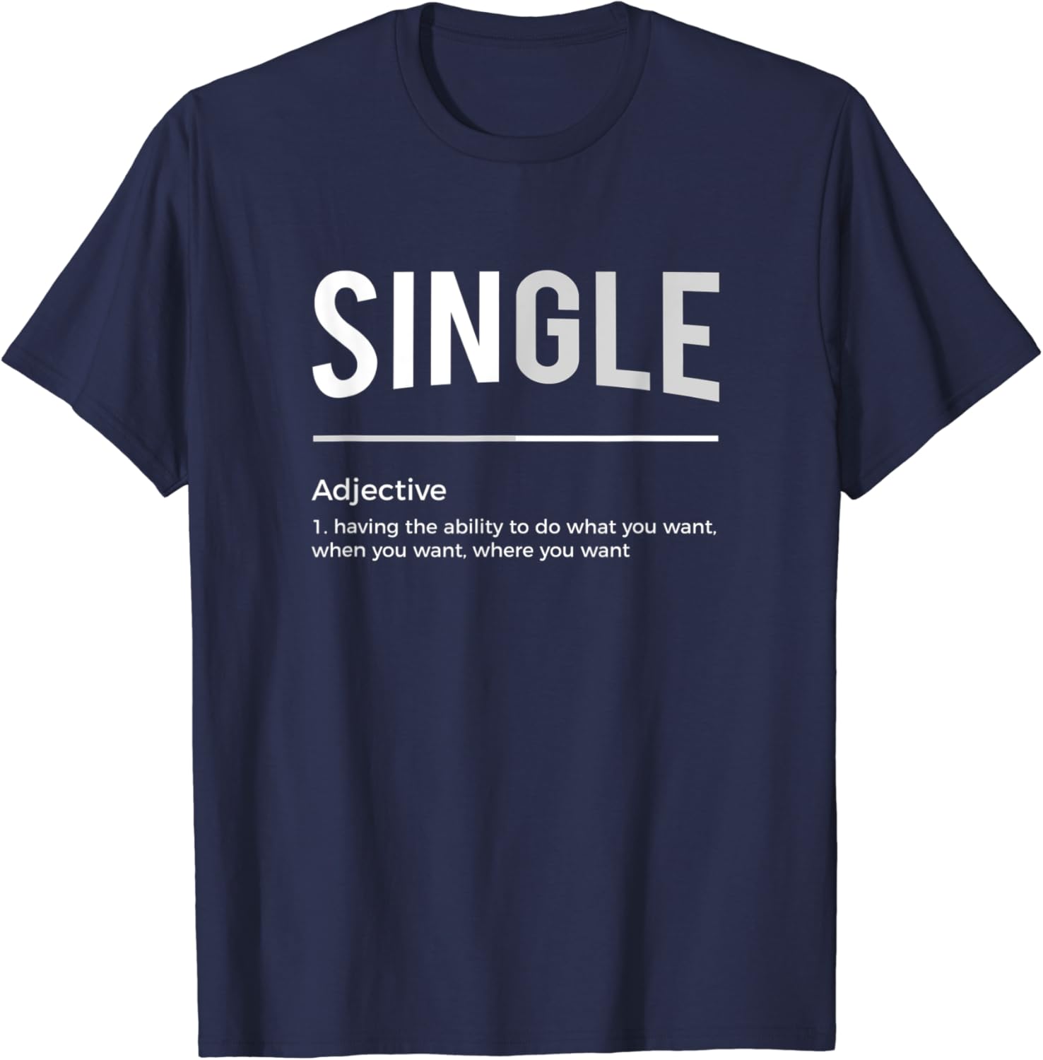 Funny single shirts Clearance