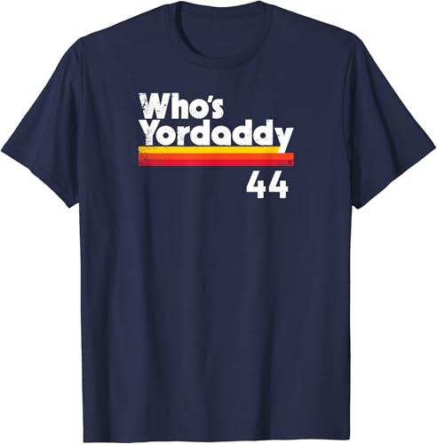 Yordan Alvarez - Who's Yordaddy - Camiseta de béisbol Houston, Azul