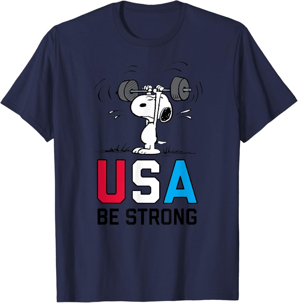 snoopy olympics shirt