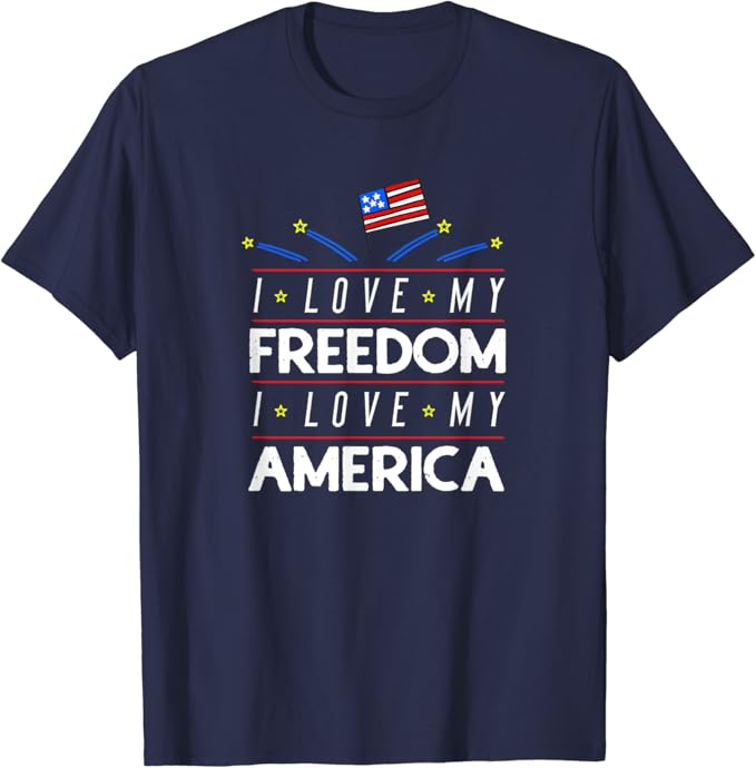 I love my freedom shirts Clearance