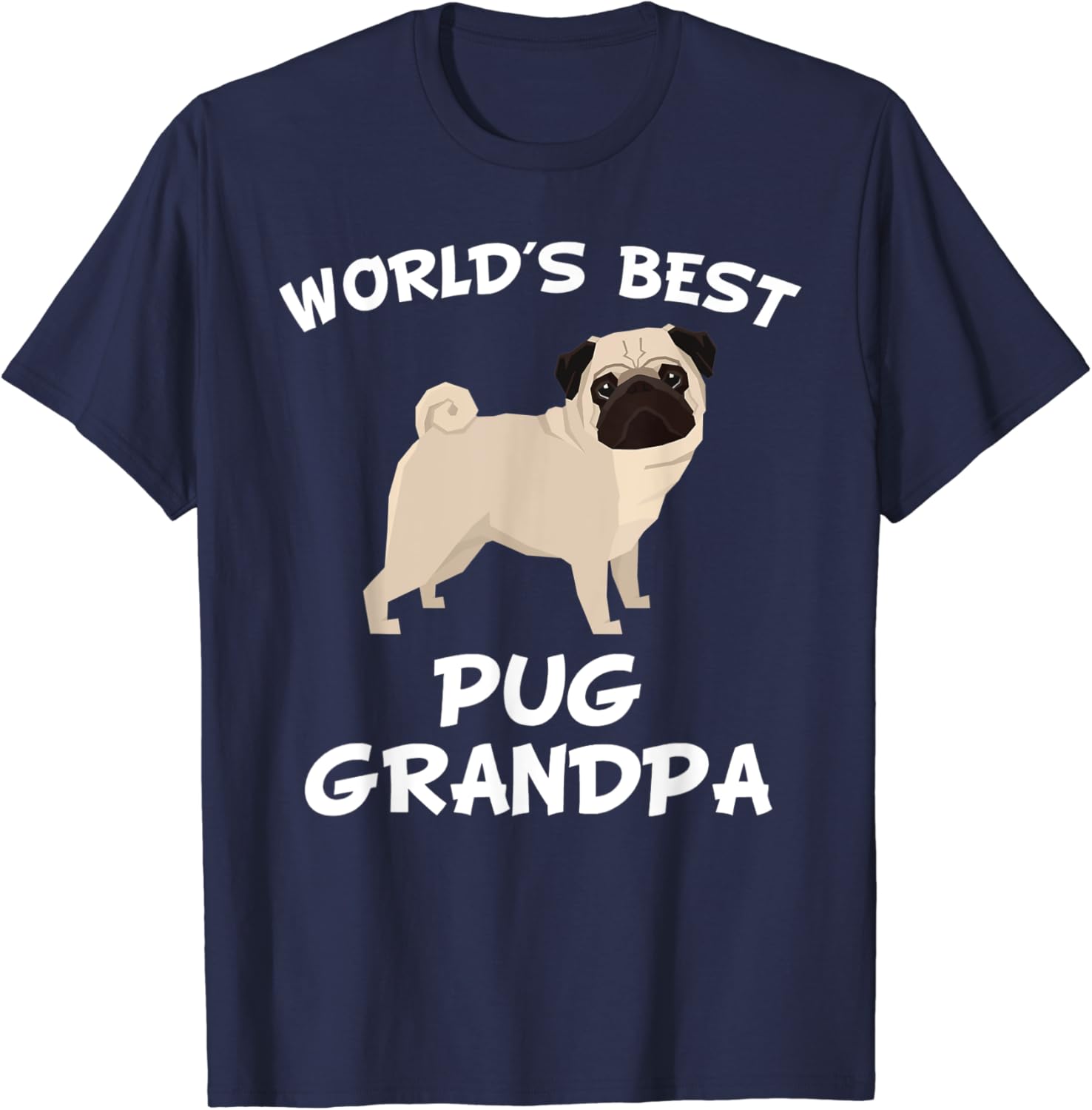 pug grandpa shirt