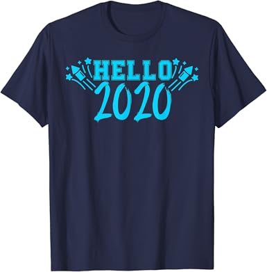 Amazon.com: New Years Eve Happy New Year 2020 gift for men women kids T-Shirt: Clothing