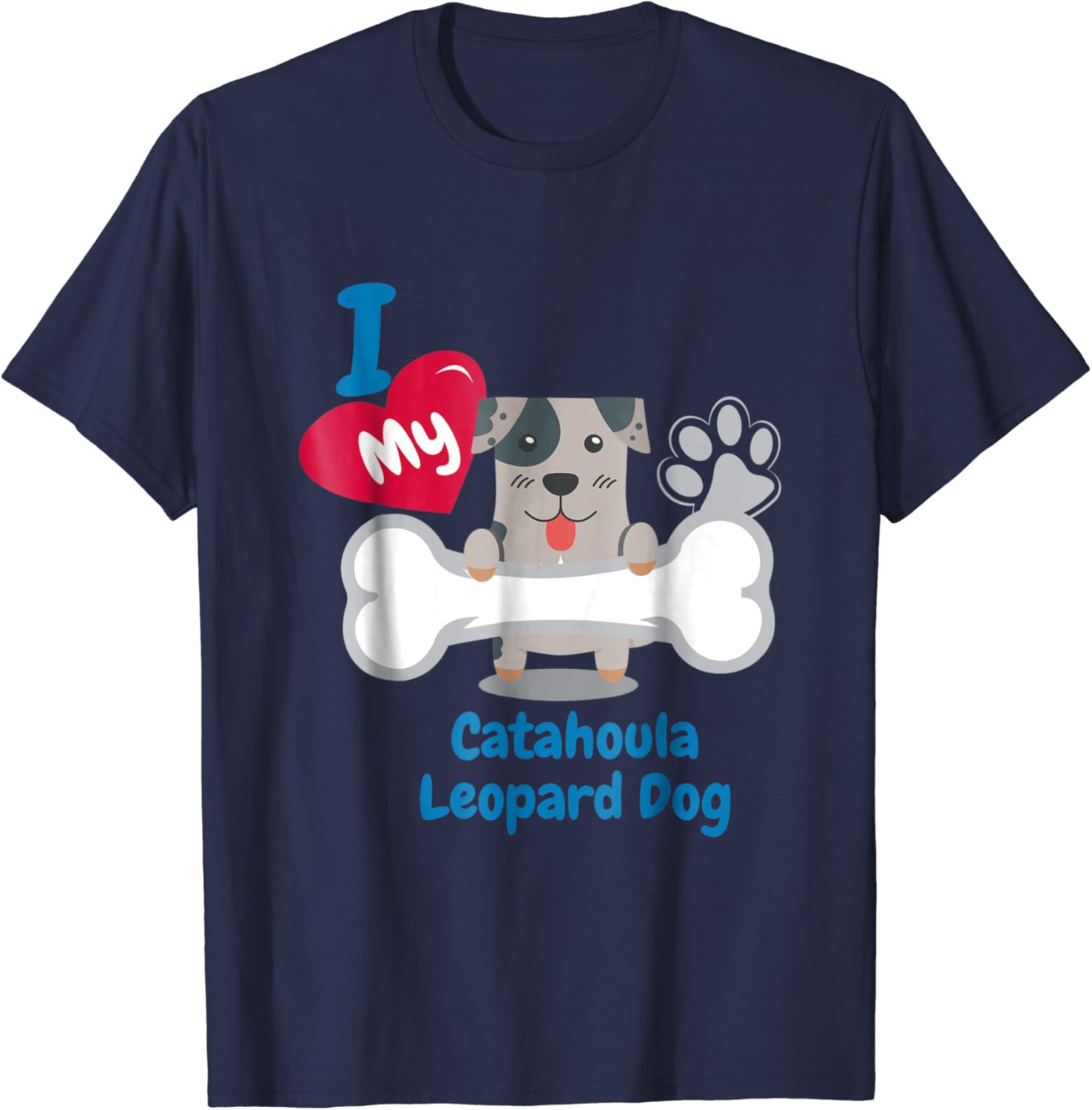 Catahoula leopard dog t shirts Clearance