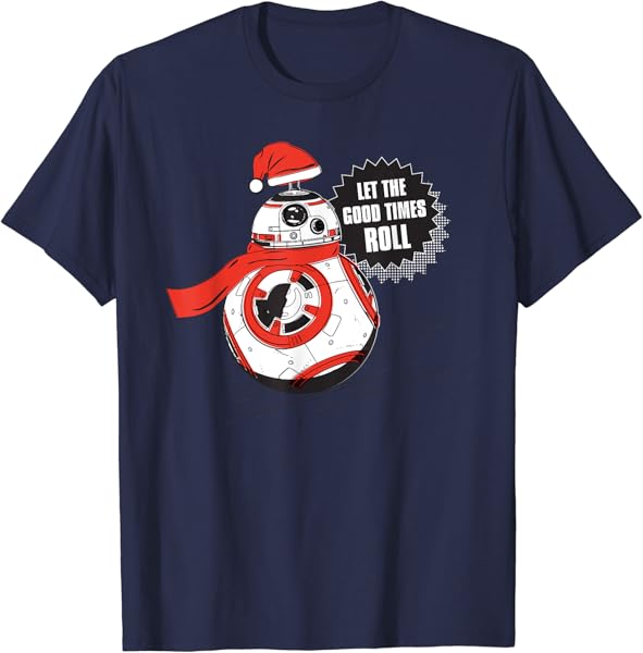 Star Wars BB-8 Let the Good Times Roll Holiday T-Shirt