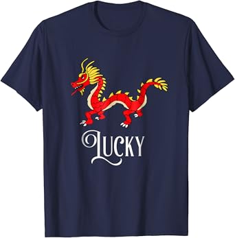 Lucky dragon t shirt Clearance