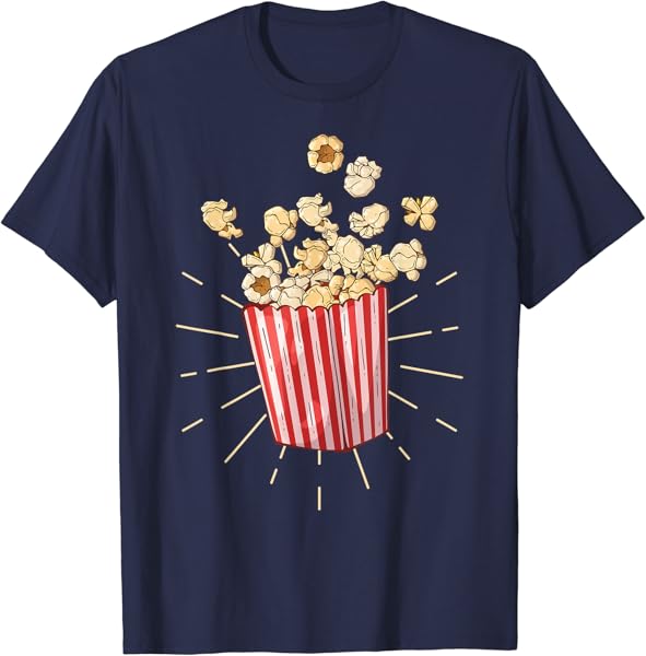 Popcorn - great gift for popcorn fans - best popcorn T-Shirt
