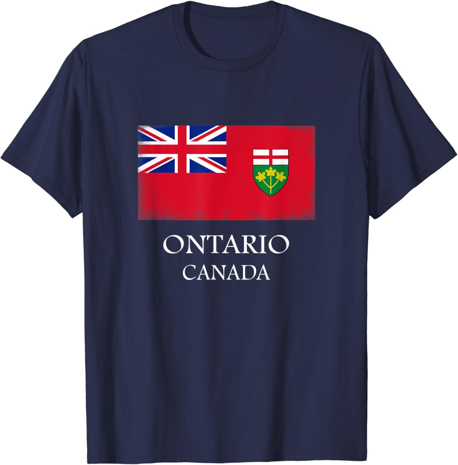Ontario T Shirt Province Flag Canada Tee Clothing Amazon Com Ontario T Shirt Province Flag Canada Tee Clothing Amazon Com