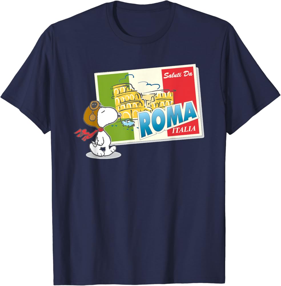 snoopy olympics shirt