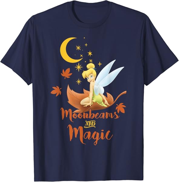Disney Peter Pan Tinker Bell Fall Moonbeams & Magic Logo T-Shirt