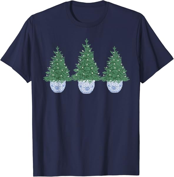 Christmas Tree in Chinoiserie Bowl T-Shirt