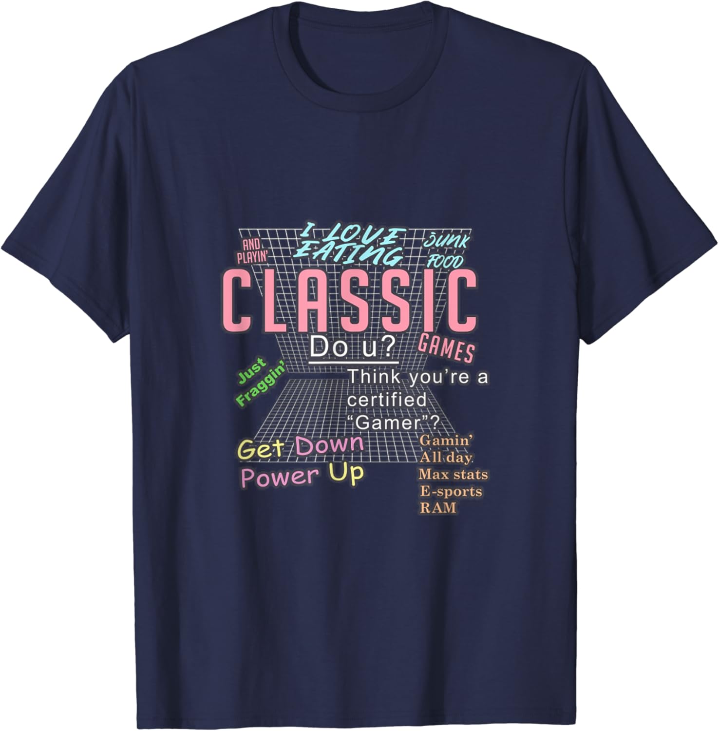 I love eating classic games shirt Clearance