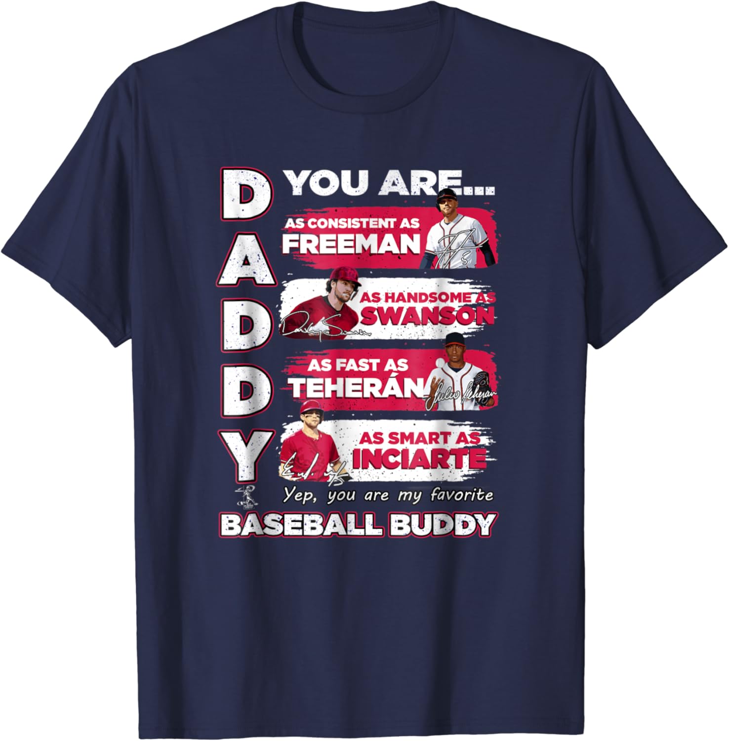 freddie freeman chipper jones shirt