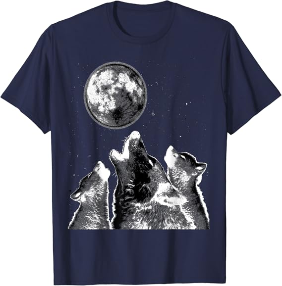 three wolves moon shirt