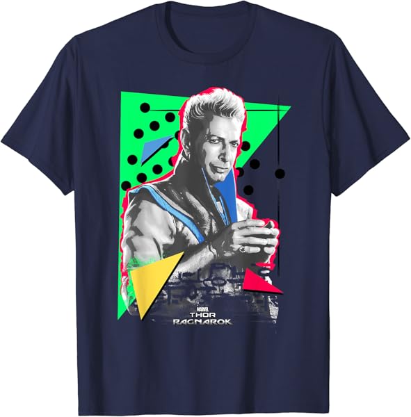Marvel Thor Ragnarok The Grandmaster 90s Retro Stare T-Shirt T-Shirt