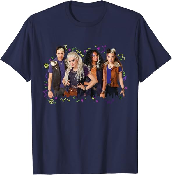 Disney Channel Zombies 2 Addison and Werewolves T-Shirt