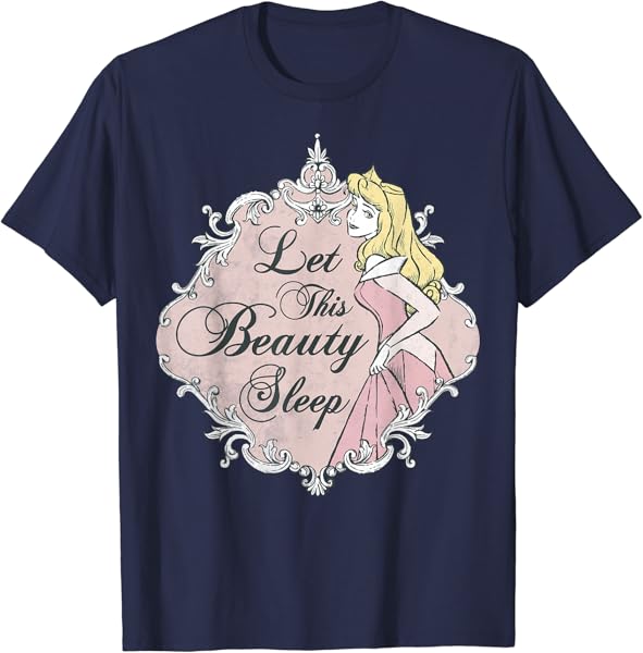 Disney Sleeping Beauty Aurora Let Me Sleep Graphic T-Shirt T-Shirt