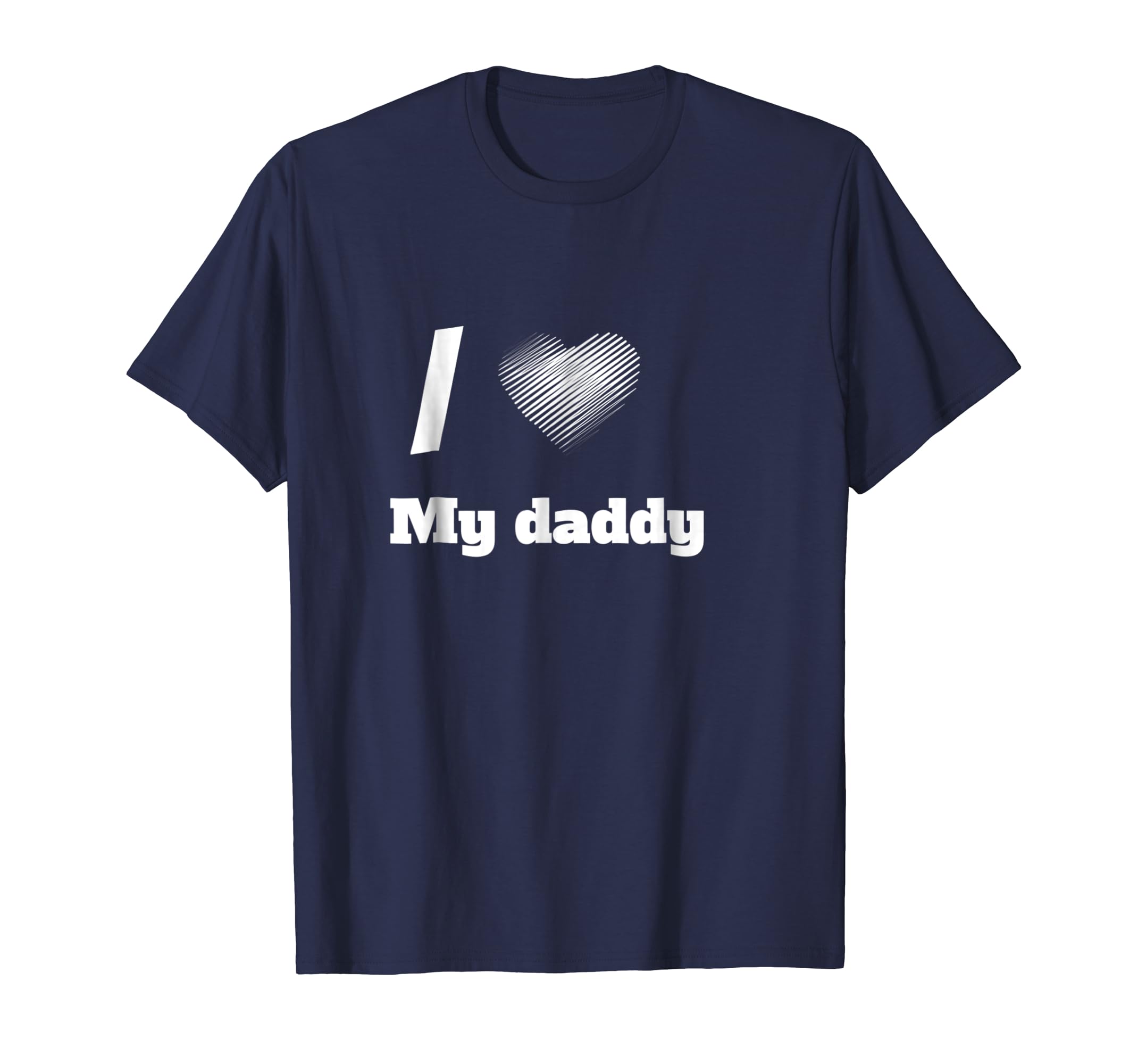 Fathers day gifts T-Shirt Smart Shirt I LOVE MY DADDY-anz