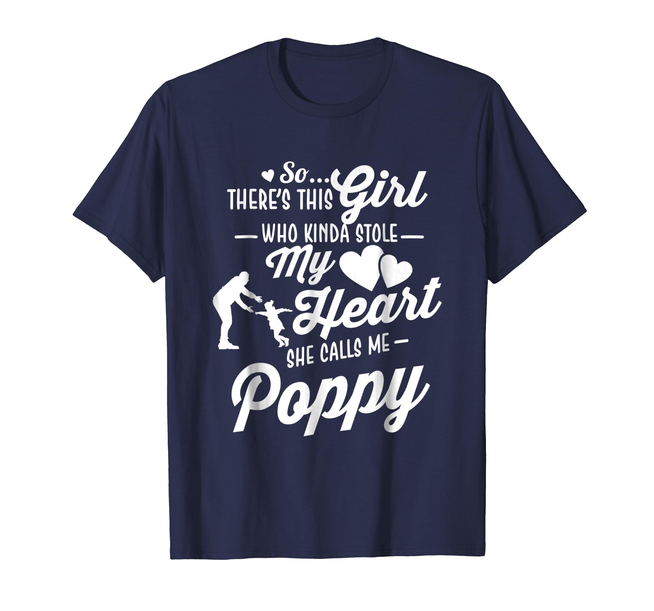 This Girl Who Kinda Stole My Heart She Calls Me Poppy Shirt-anz