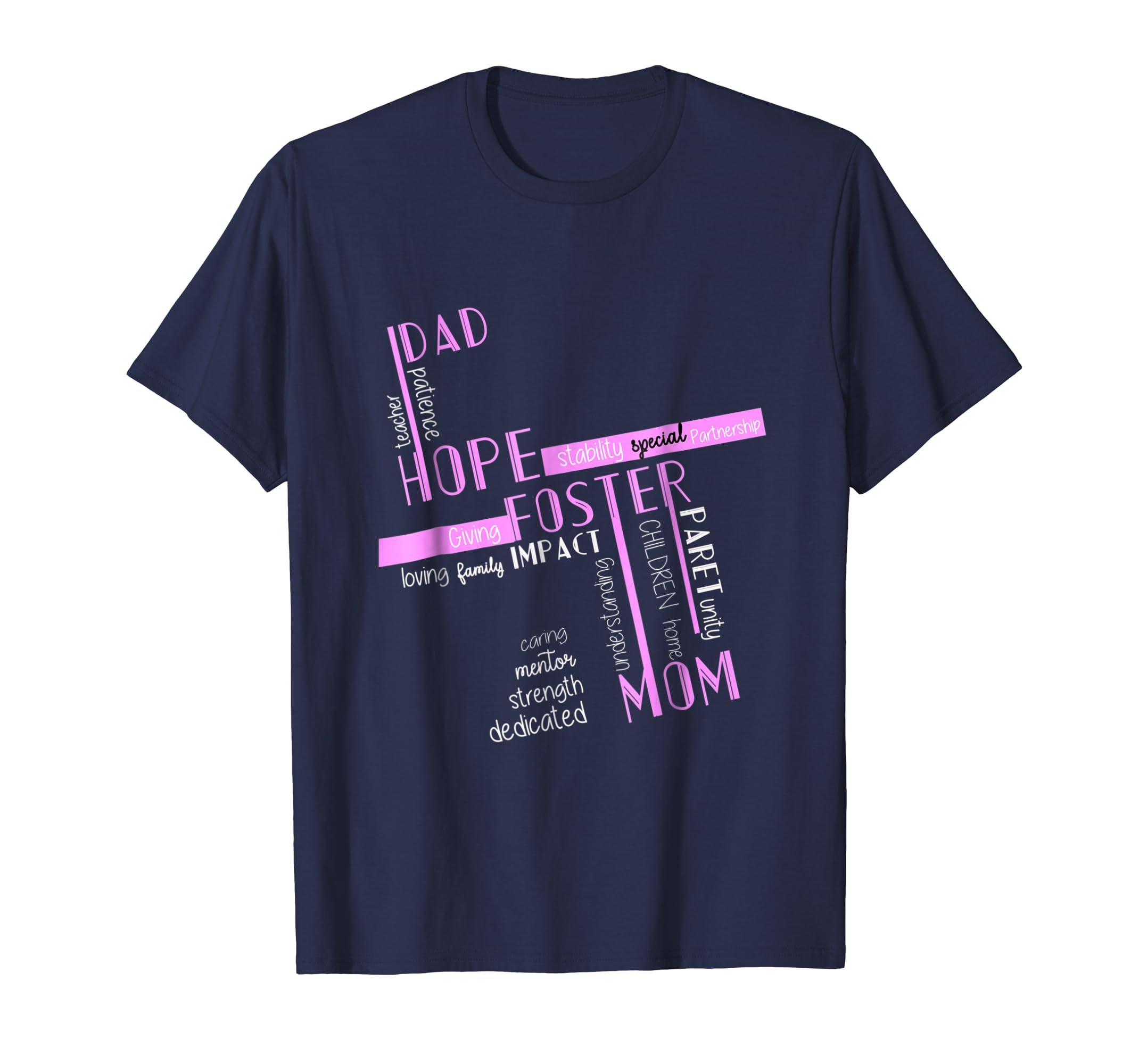 Mom Dad Family Foster Giving Hope Special Partnership Shirt-anz