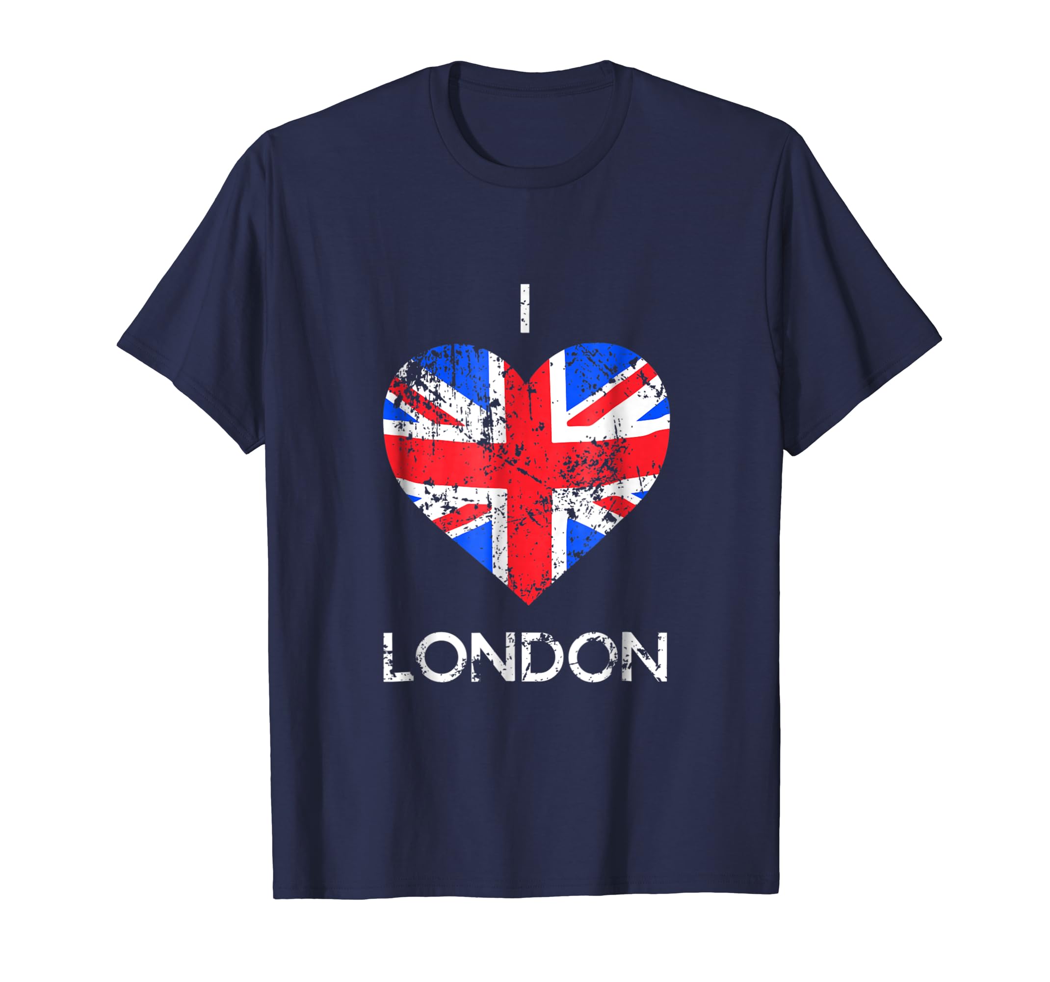 Jack Distressed Tee T-shirt Love I Union heart London