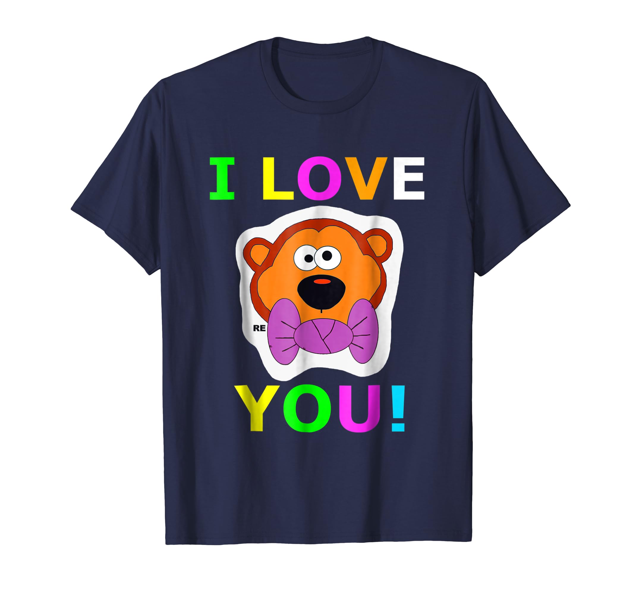 I love you Shirt T-Shirt Monkey Funny Gift Men Women Kids-anz